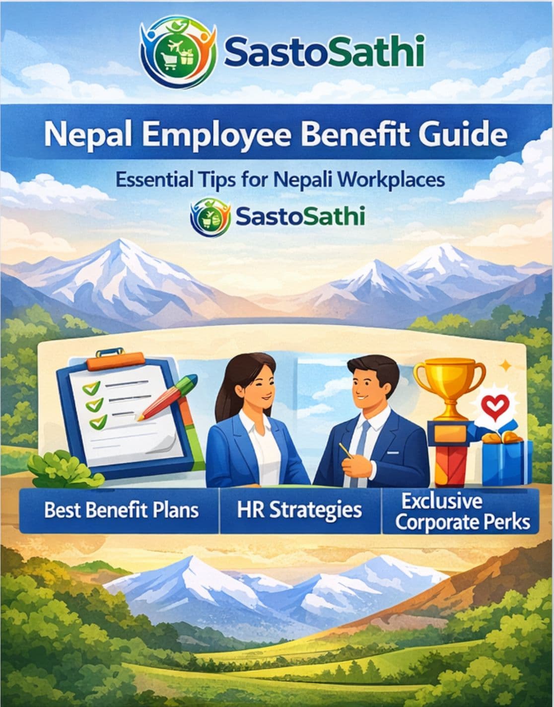Nepal employee benefit program showing corporate discount partnerships